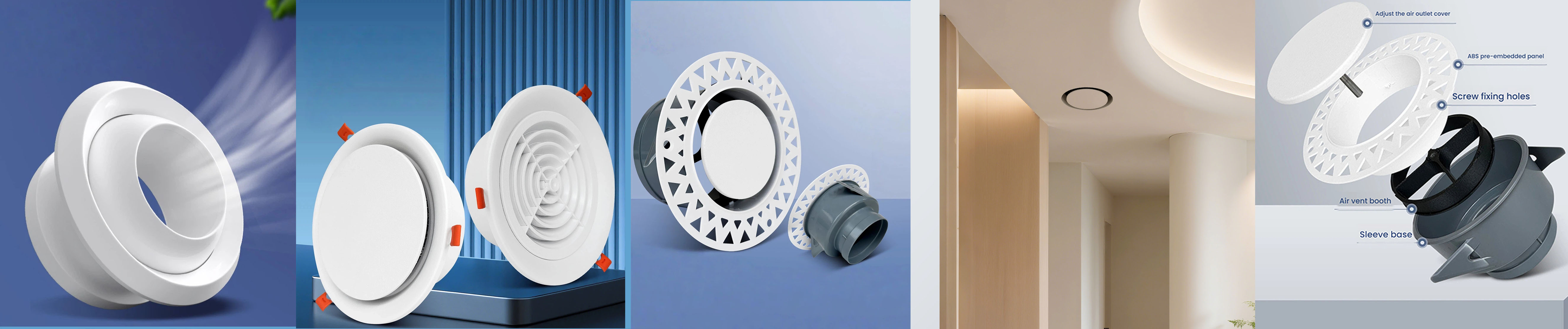 Air Vent Material Comparison: Aluminum Alloy vs ABS vs Stainless Steel