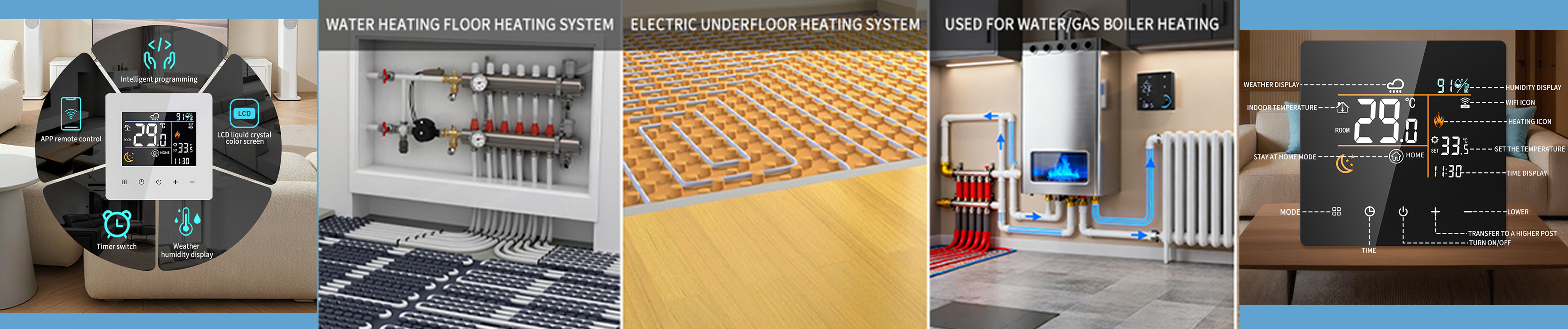  Fan Coil Thermostat vs Floor Heating Thermostat: Key Differences & Selection Guide