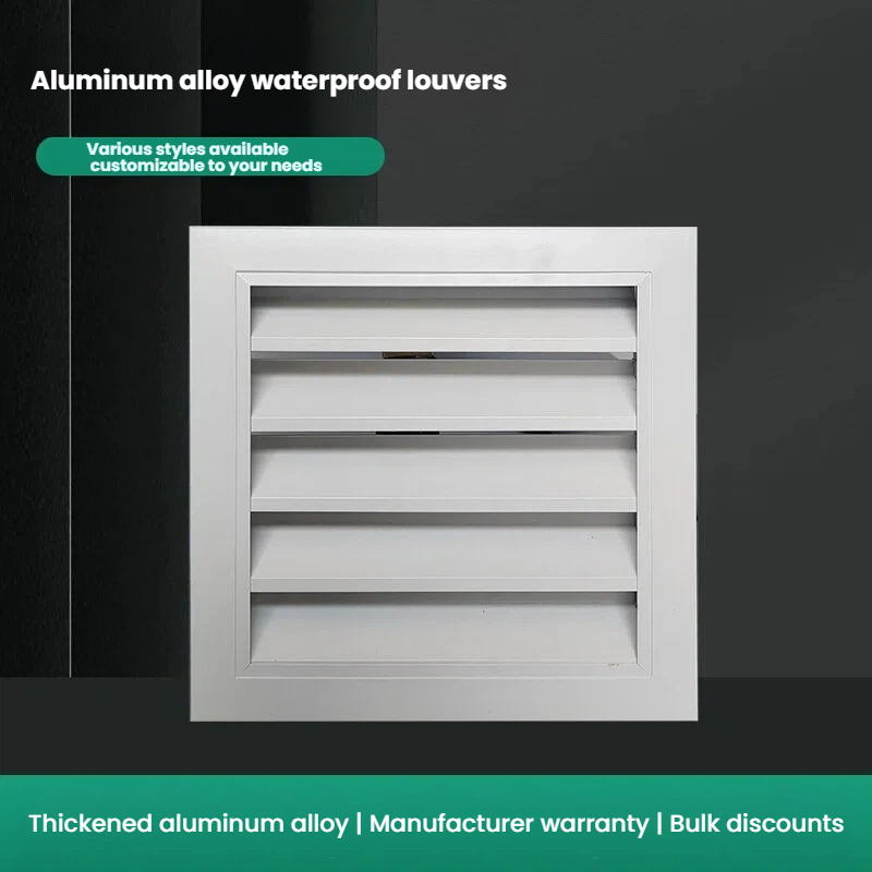 Aluminum Weatherproof Louvered Vent Grille