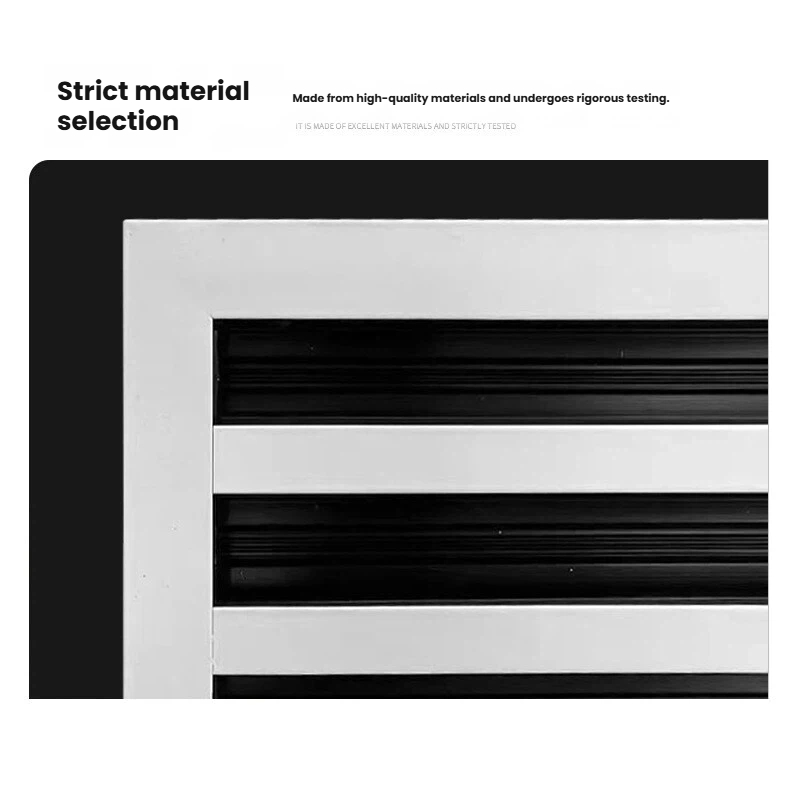 Adjustable 3-Bar Linear Grille