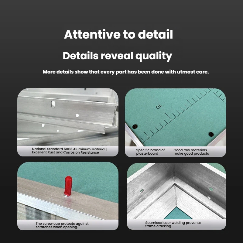 Recessed Drywall Access Door for Ceiling HVAC Maintenance