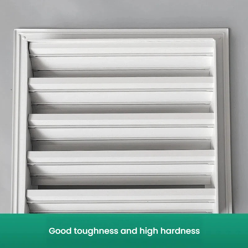 Aluminum Weatherproof Louvered Vent Grille