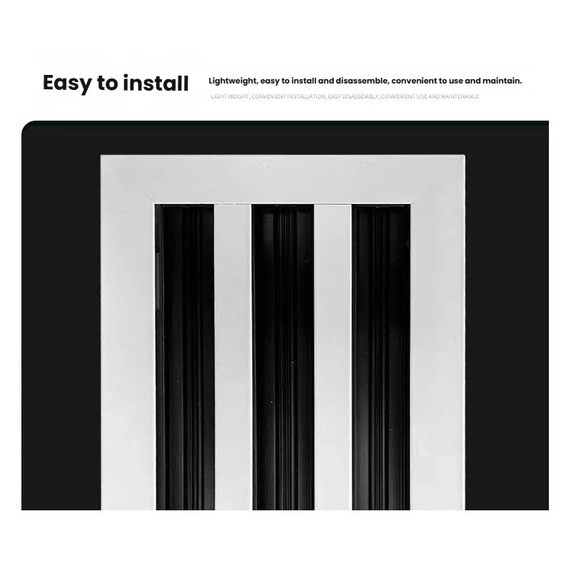 Adjustable 3-Bar Linear Grille