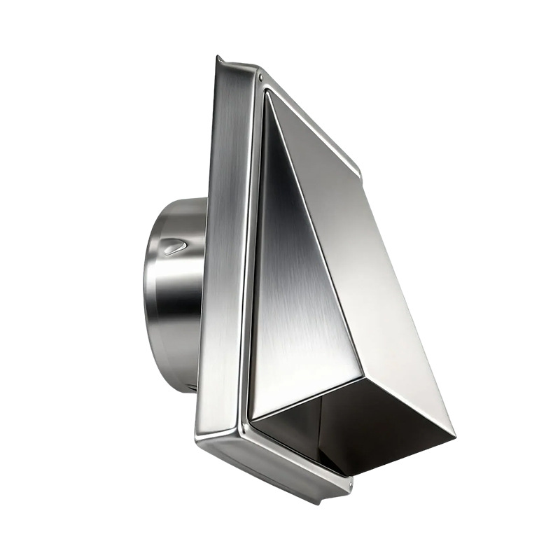 201/304 Grade Square Stainless Steel Air Vent Hood