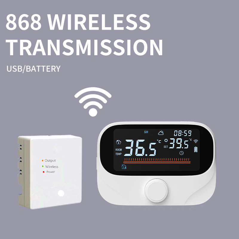 Tuya WiFi Smart Thermostat with °C/°F Switchable Display
