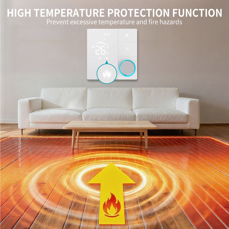 SDM9 LED Knob-Operated Thermostat