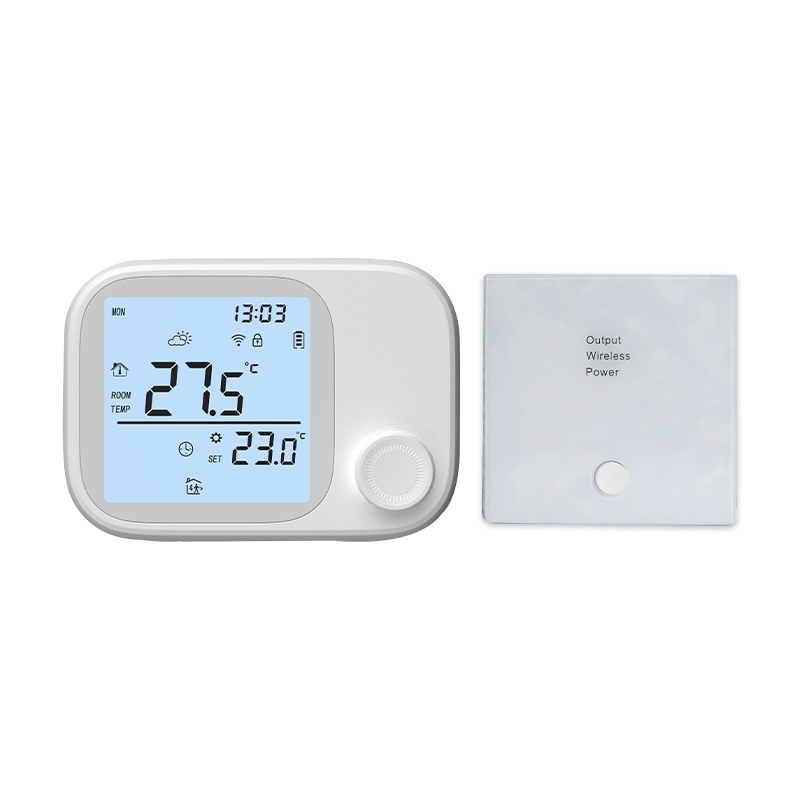 WiTH3 RF Radio Frequency 433 wall mounted furnace thermostat 