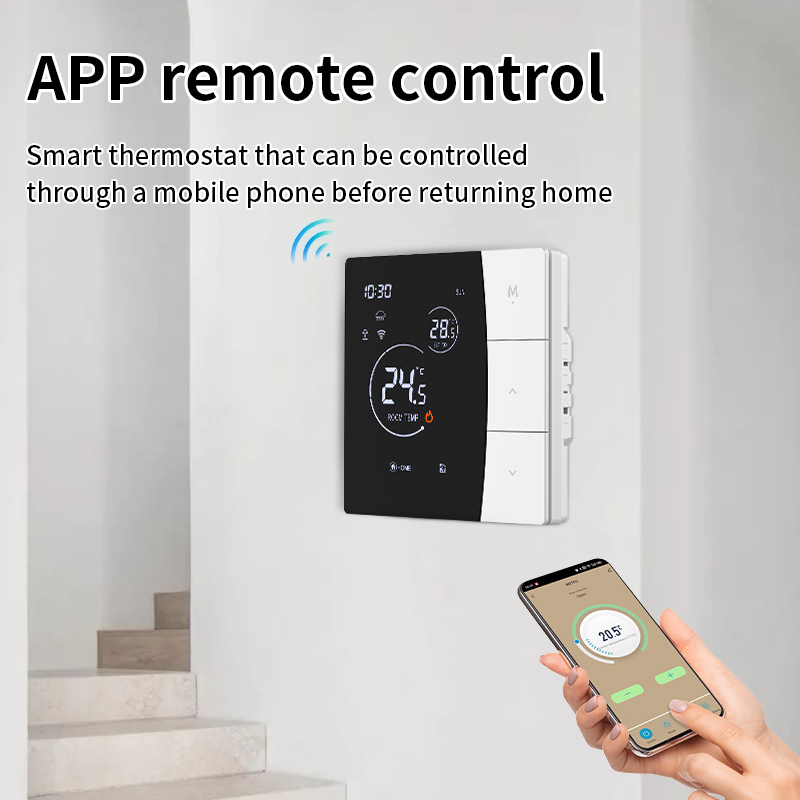 SDM6 LED Button Thermostat