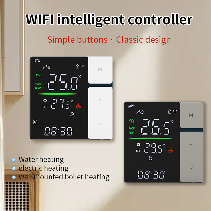 SDM5 LED Button Thermostat