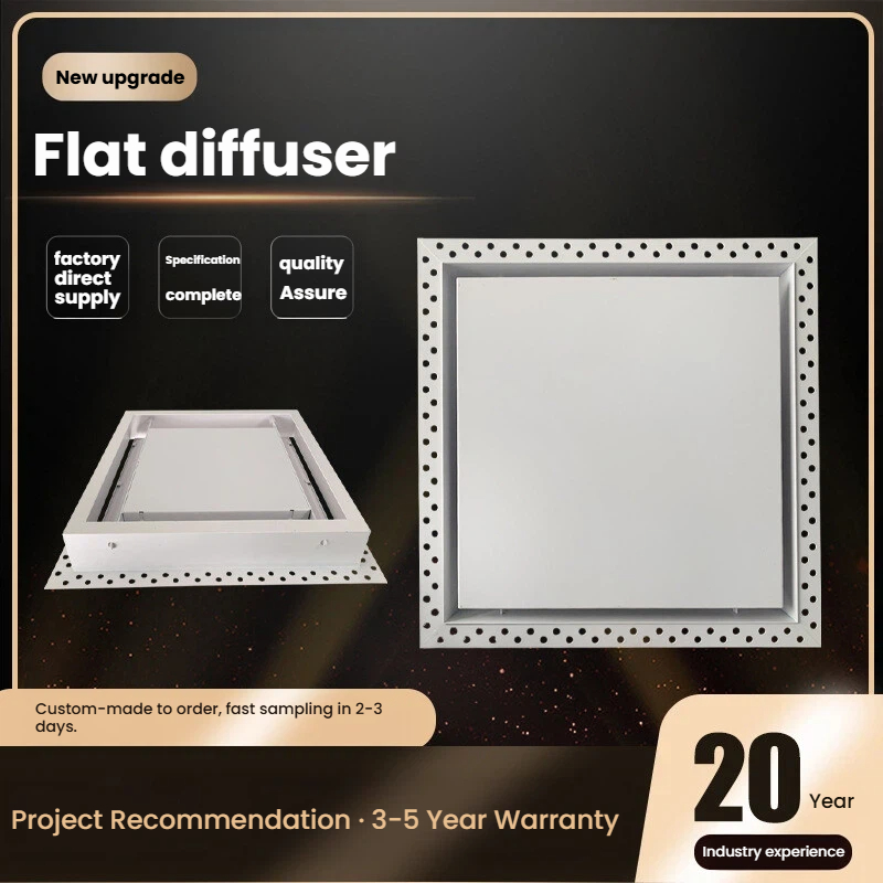 Plaster-in Linear Slot Diffuser