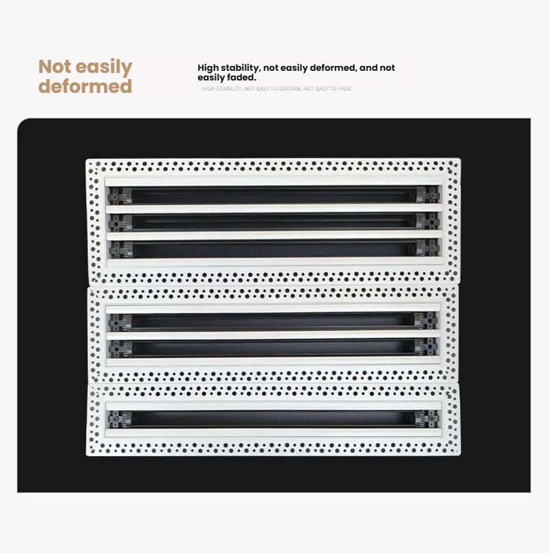 Plaster-in Adjustable Linear Slot Diffuser