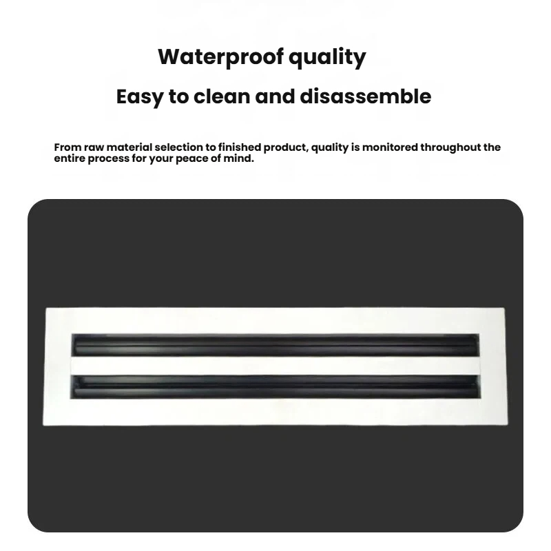 Adjustable 2-Bar Linear Grille